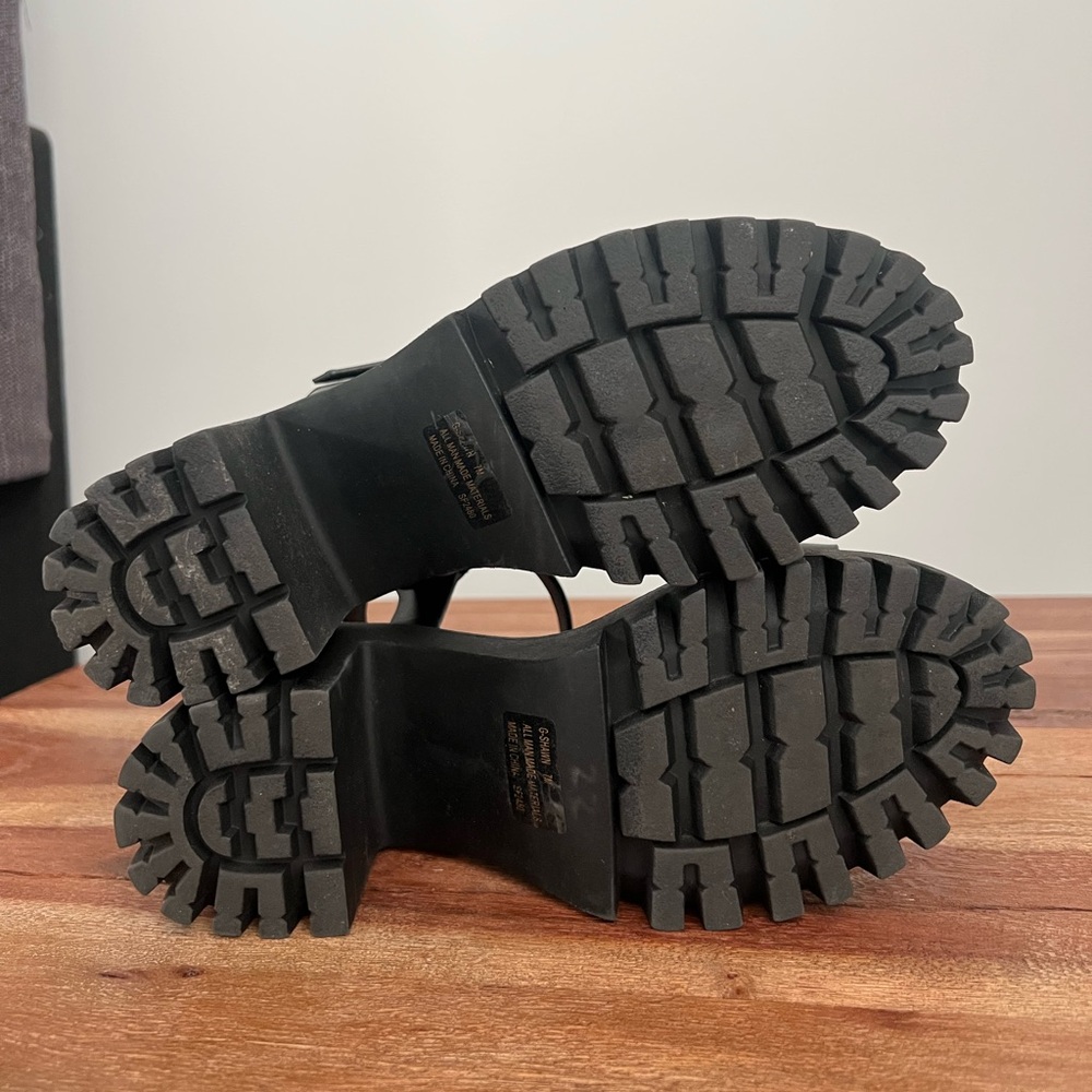 Black Chunky Heel Sandals by Madden Girl - Picture 5 of 6
